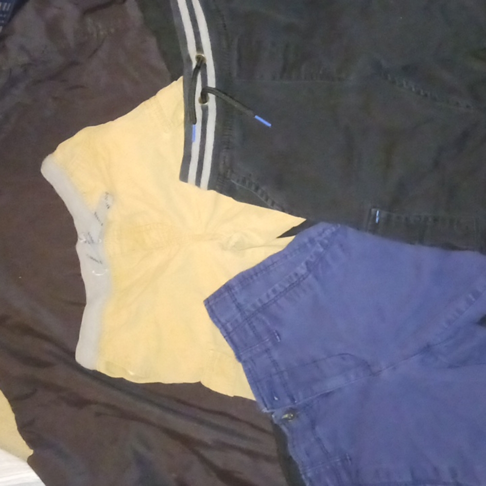 3 Pairs boys shorts. Size 7/8.